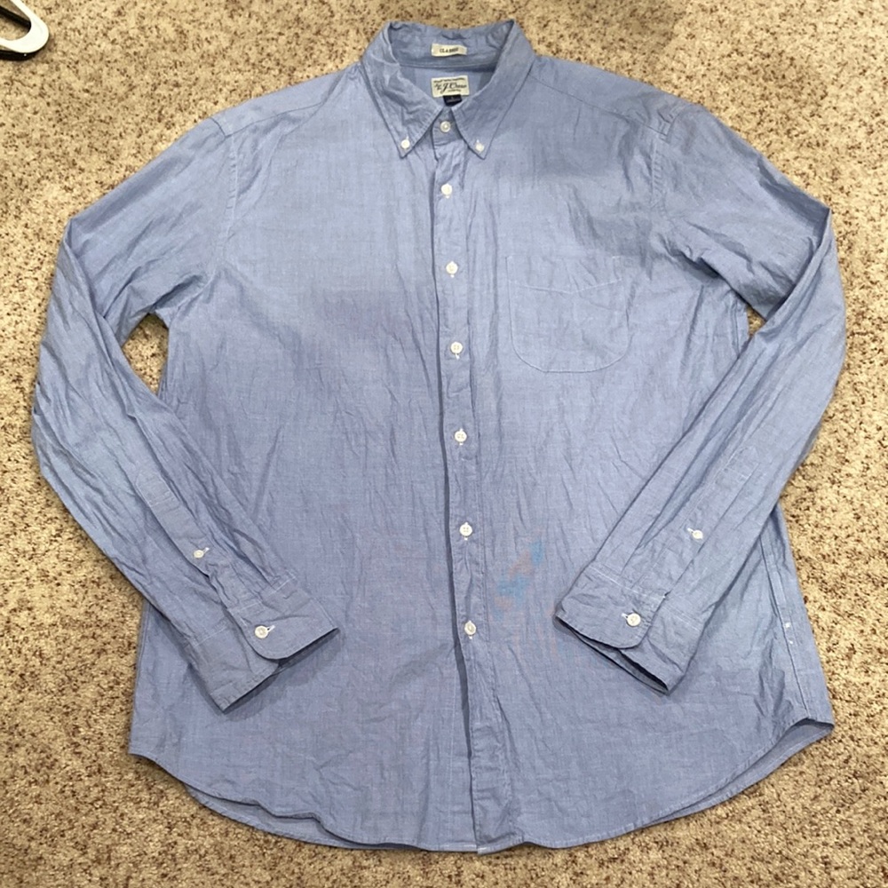 2 J. Crew classic button downs - Picture 2 of 5